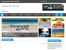 Tablet Screenshot of momsonthego.com